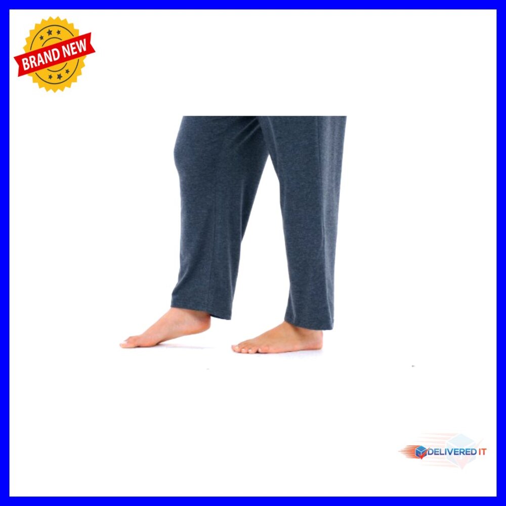 Plus Size Wide Leg Yoga Pants High Waist Sweatpants Lounge Pants with Pockets - Picture 7 of 7